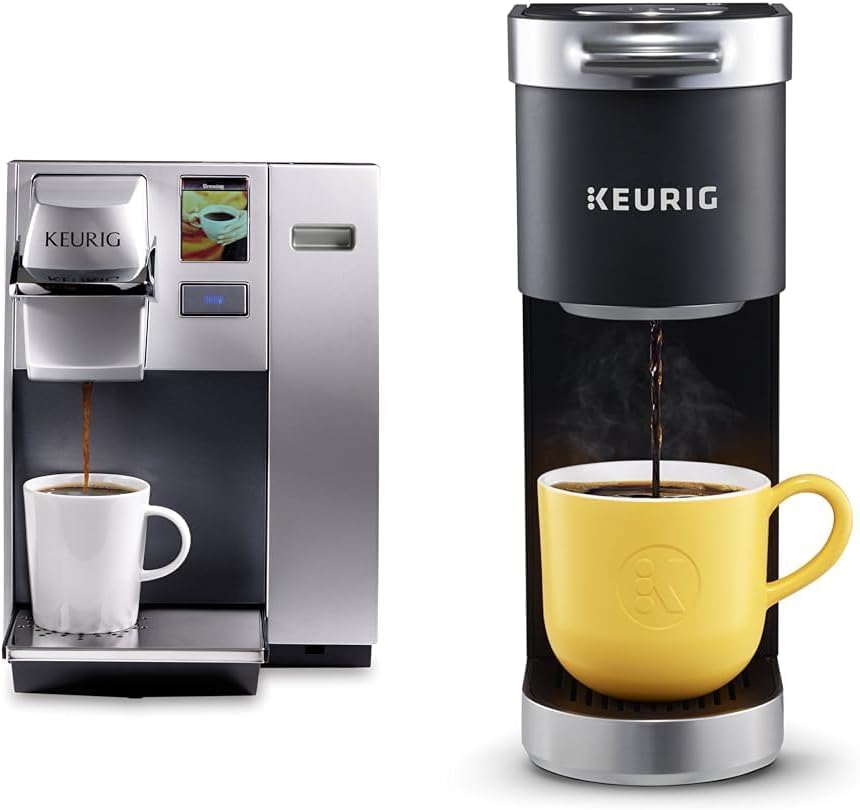 Keurig K155 Office Pro Single Cup Commercial K-Cup Pod Coffee Maker, Silver