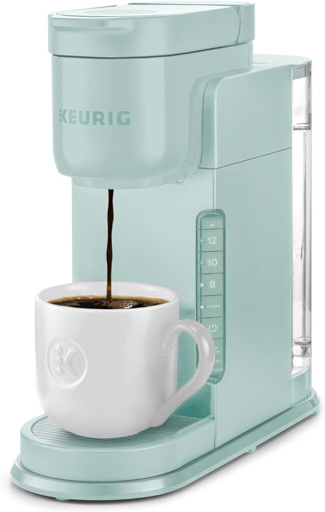 Keurig K-Express Coffee Maker, Single Serve K-Cup Pod Coffee Brewer, Black, 12.8” L x 5.1” W x 12.6” H