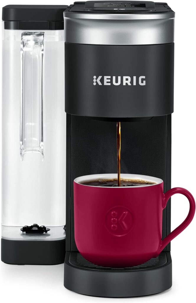 Keurig K-Supreme SMART Coffee Maker, MultiStream Technology, Brews 6-12oz Cup Sizes, Black