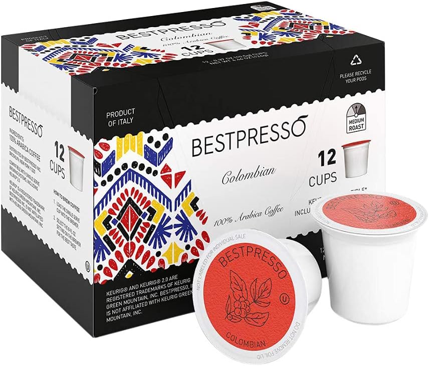 Cuisinart SS-GB1 2 IN 1 Coffee Center Grind and Brew Single Serve K Cups Bundle with 12-Count Colombian Roast Single Serve K-Cup and Tumbler Bundle (3 Items)