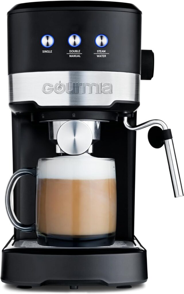 Gourmia 2-in-1 Single Serve Pod + 12-Cup Coffee Maker with Adjustable Up To 4-Hour Keep Warm